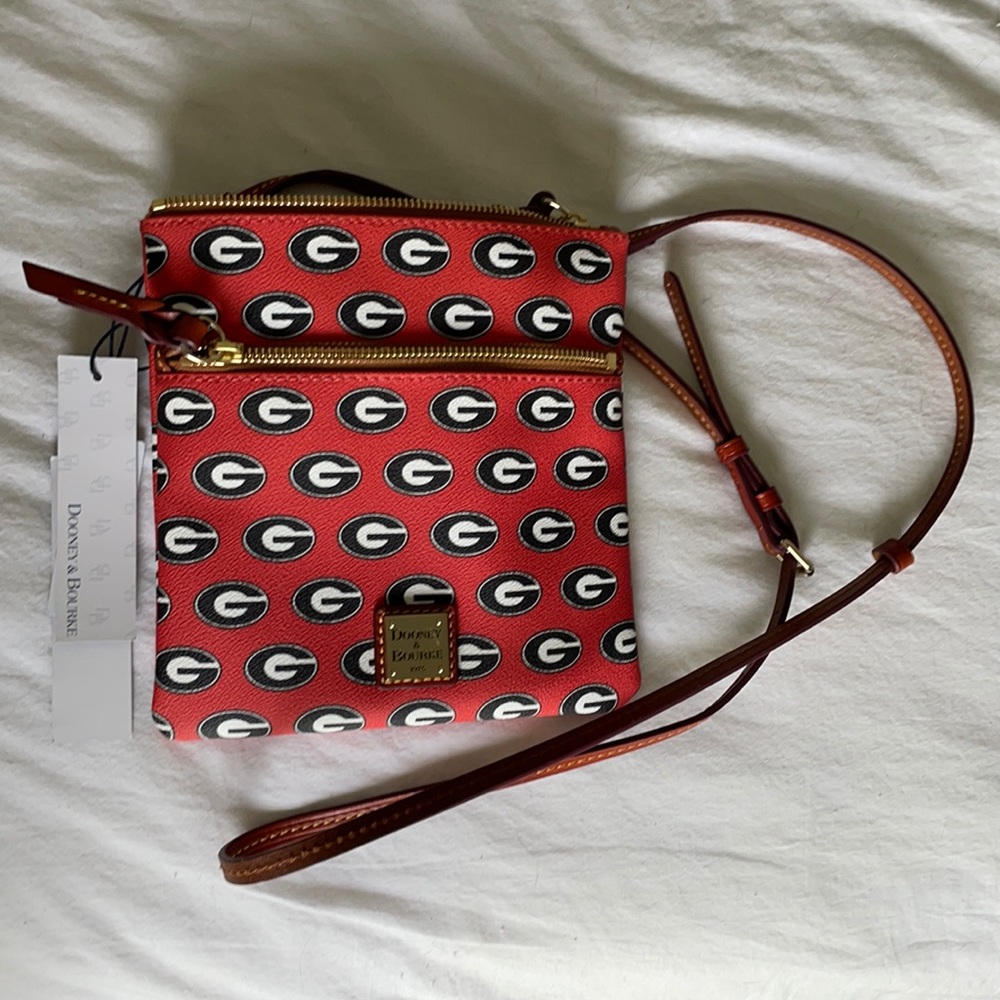 Dooney & Bourke UGA Double Zip Crossbody